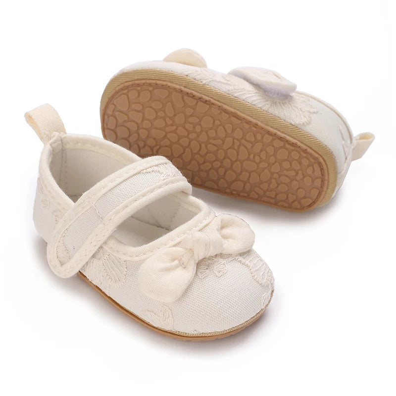 Süße weiße Spitze Baby Prinzessin Schuhe