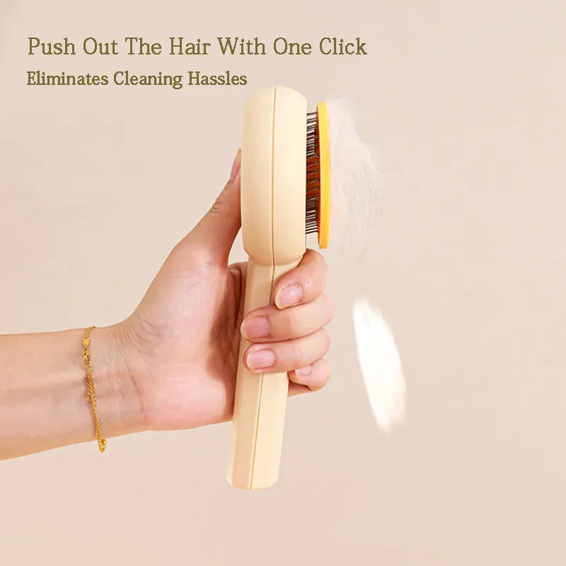 Pet Hair Remover Grooming Needle Massage Brush