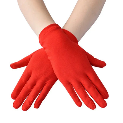 Gants respirants en satin pour femmes avec protection solaire