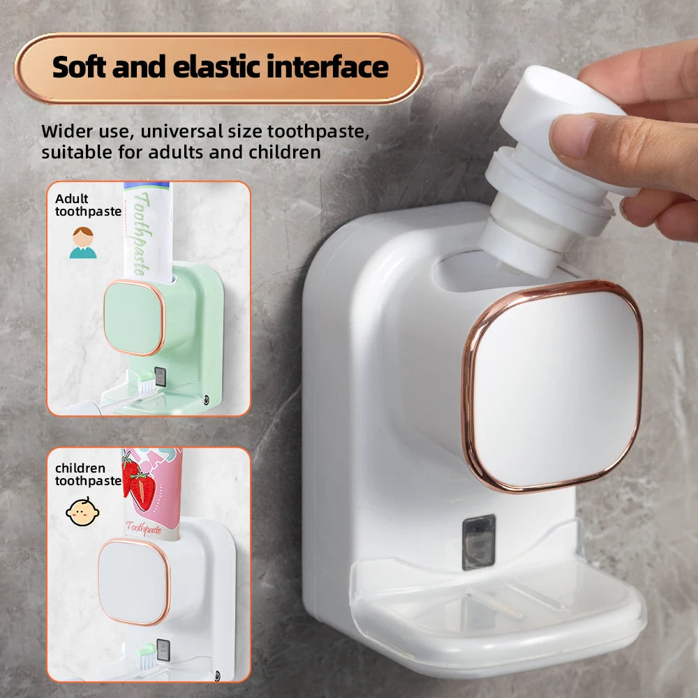 3-Mode Smart Automatic Toothpaste Dispenser with USB and Sensor