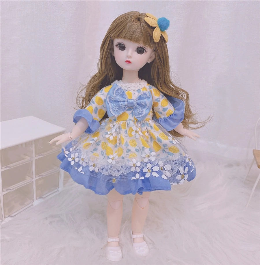Girl's Festival Dress Up Princess Doll Toy