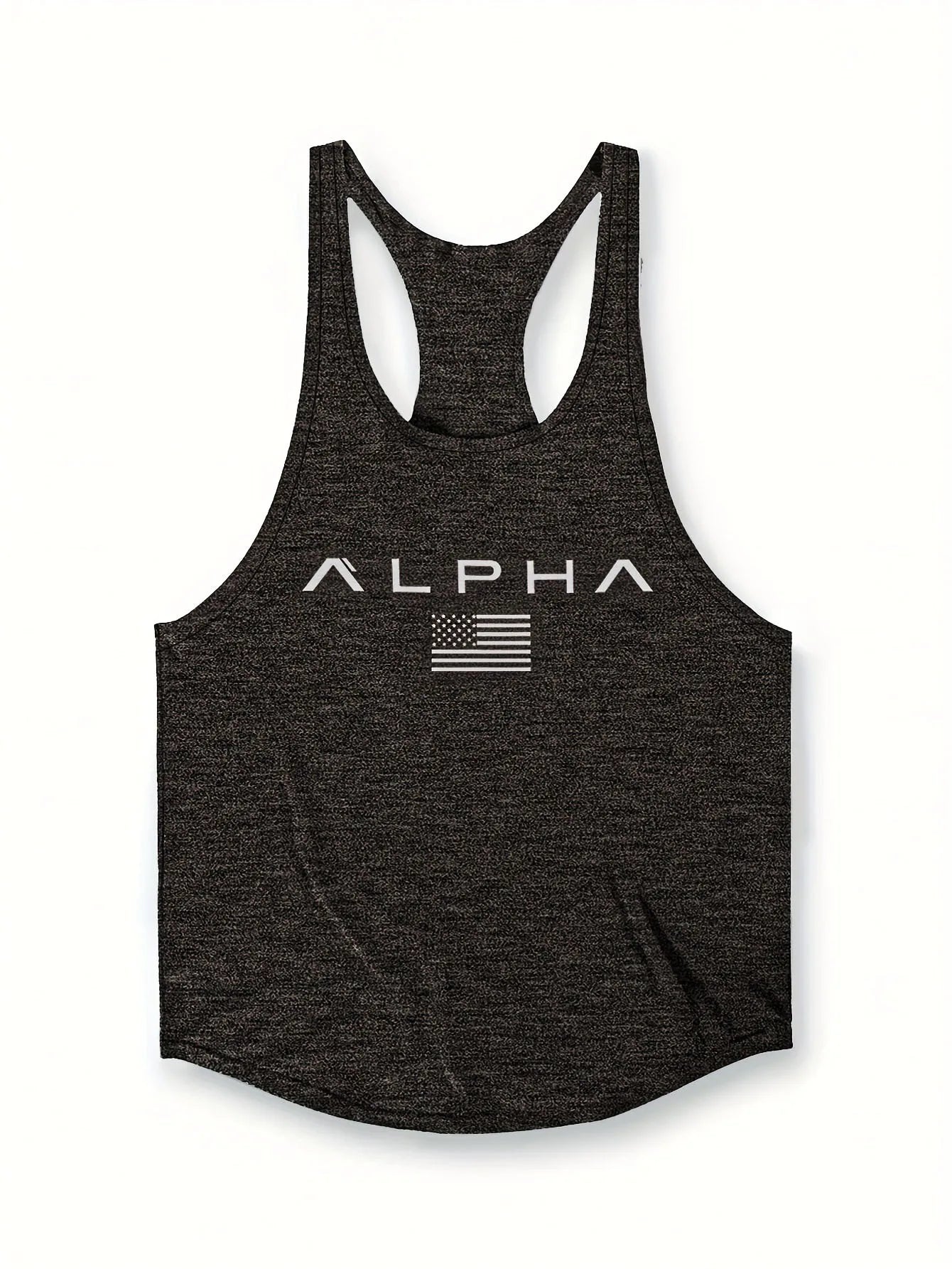 Men's Bodybuilding Sport Loose Crossbar Quick Dry Work Tank Top