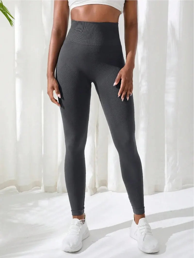 Seamless High-Waist Gym Yoga Pants