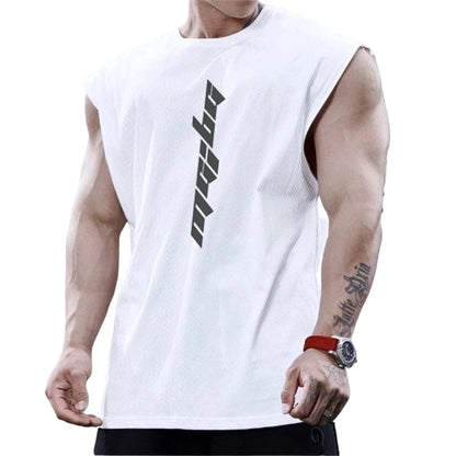New Loose Fit Bodybuilding Tank Top for Men