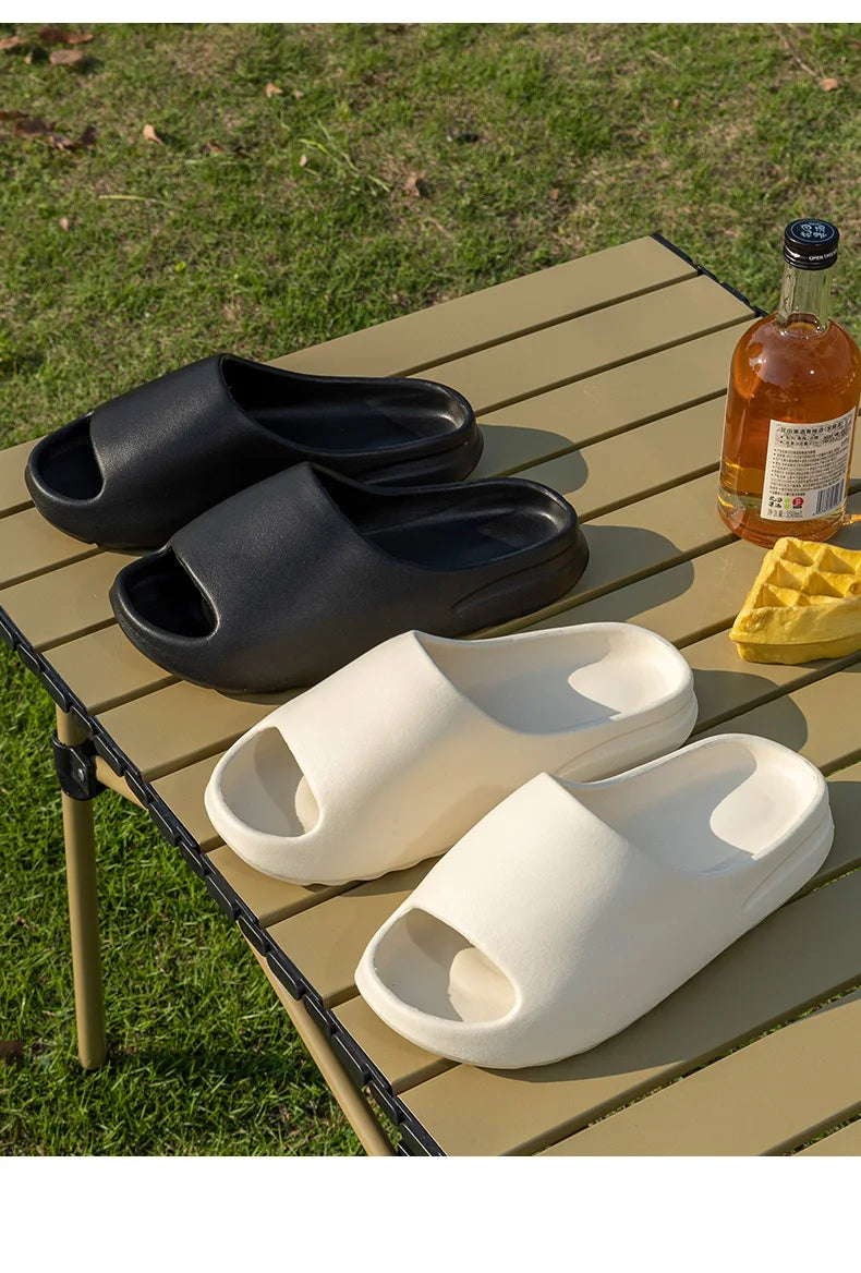 2024 Summer Men's Slides Brand Men Women Slippers Indoor Orginal Unisex Sandals Casual Shoes EVA Flip-flops Beach Women Sandals