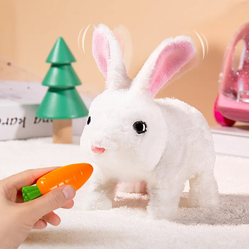 Jouet électronique pour enfants avec lapin mignon et son