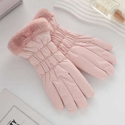 Gants imperméables coupe-vent à la mode d'hiver