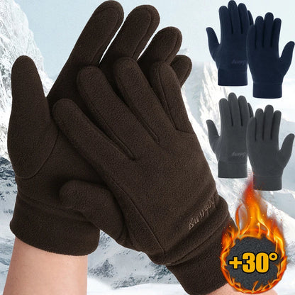 Thermo-Fleece-Handschuhe für den Winter im Freien