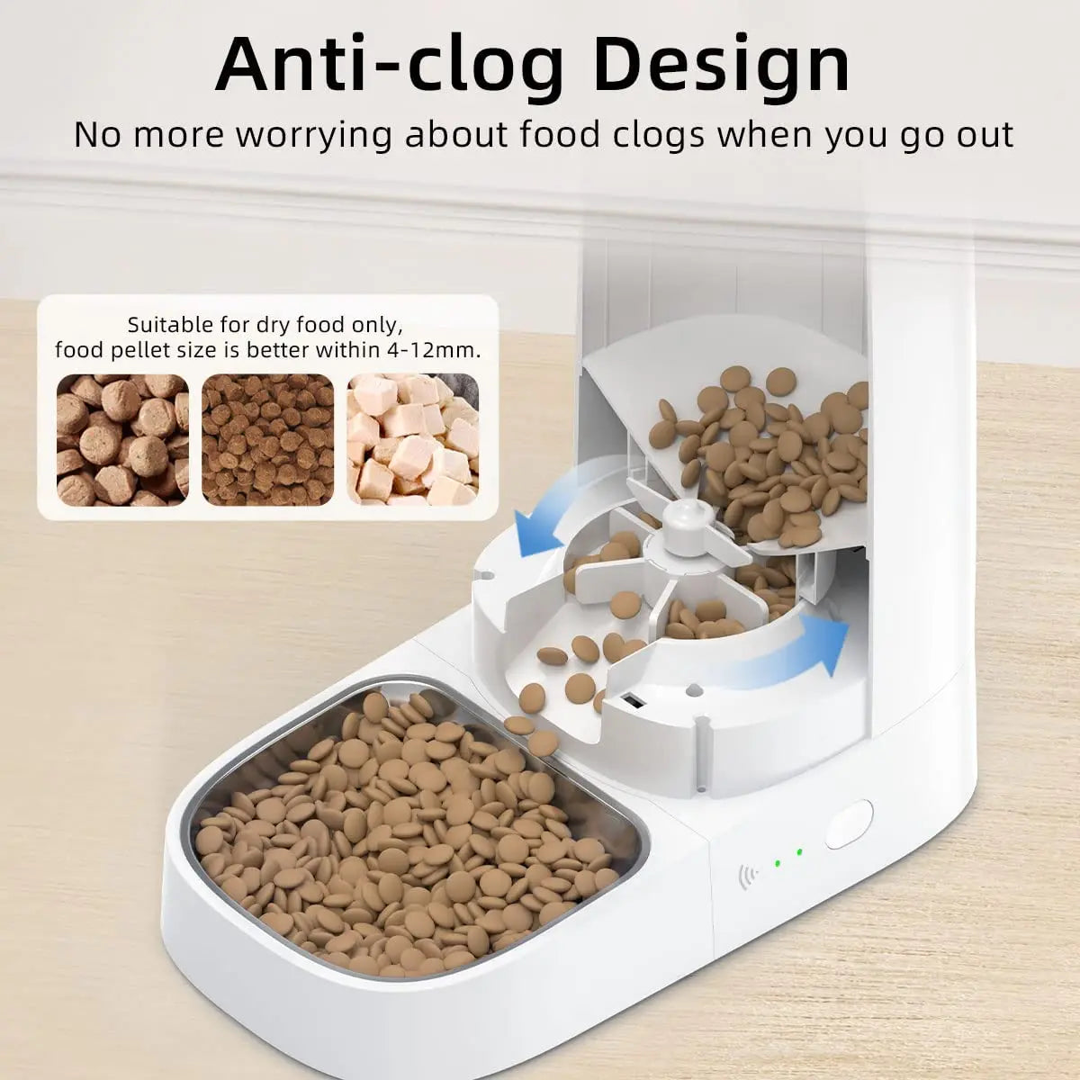 Automatic Smart WiFi Pets Feeder