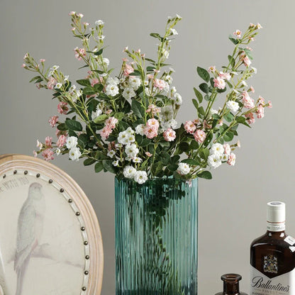 Fleur de mariage artificielle à 26 têtes de rose de 75 cm