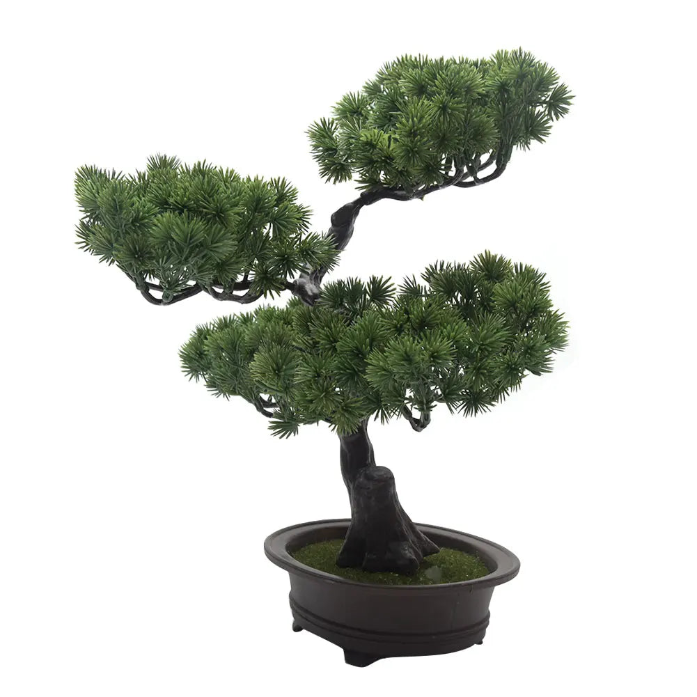 Artificial Pine Tree Potted Plant for Home and Office Decor