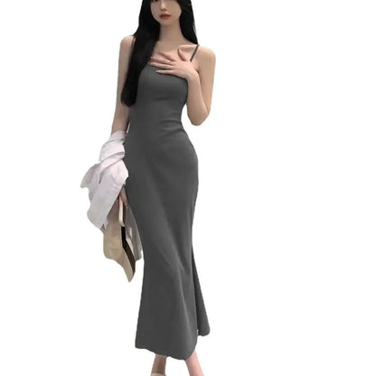 Robes maxi moulantes à manches courtes pour femmes