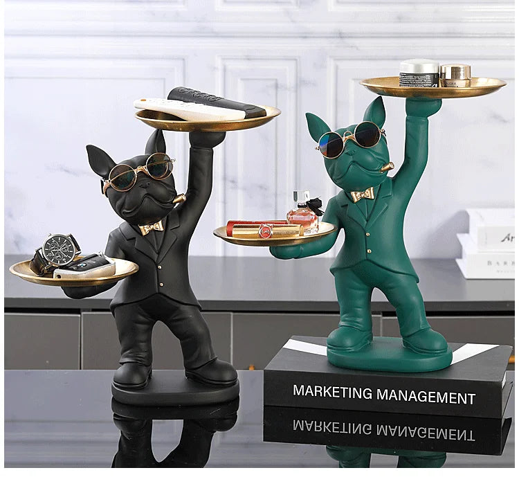 Bulldog Butler Storage - Nordic Table Decor