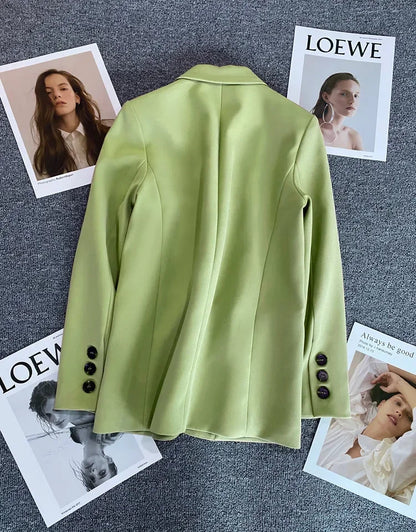 Blazer élégant pour femme de bureau printemps-été