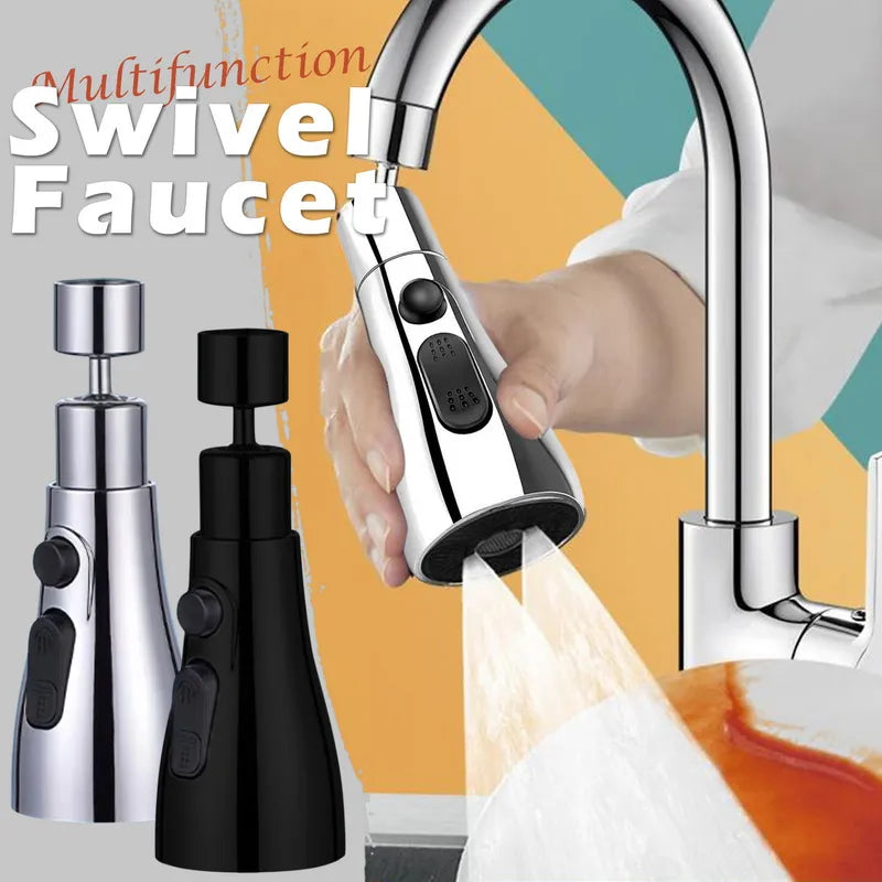 Universal 360° Rotating Kitchen Faucet Extender