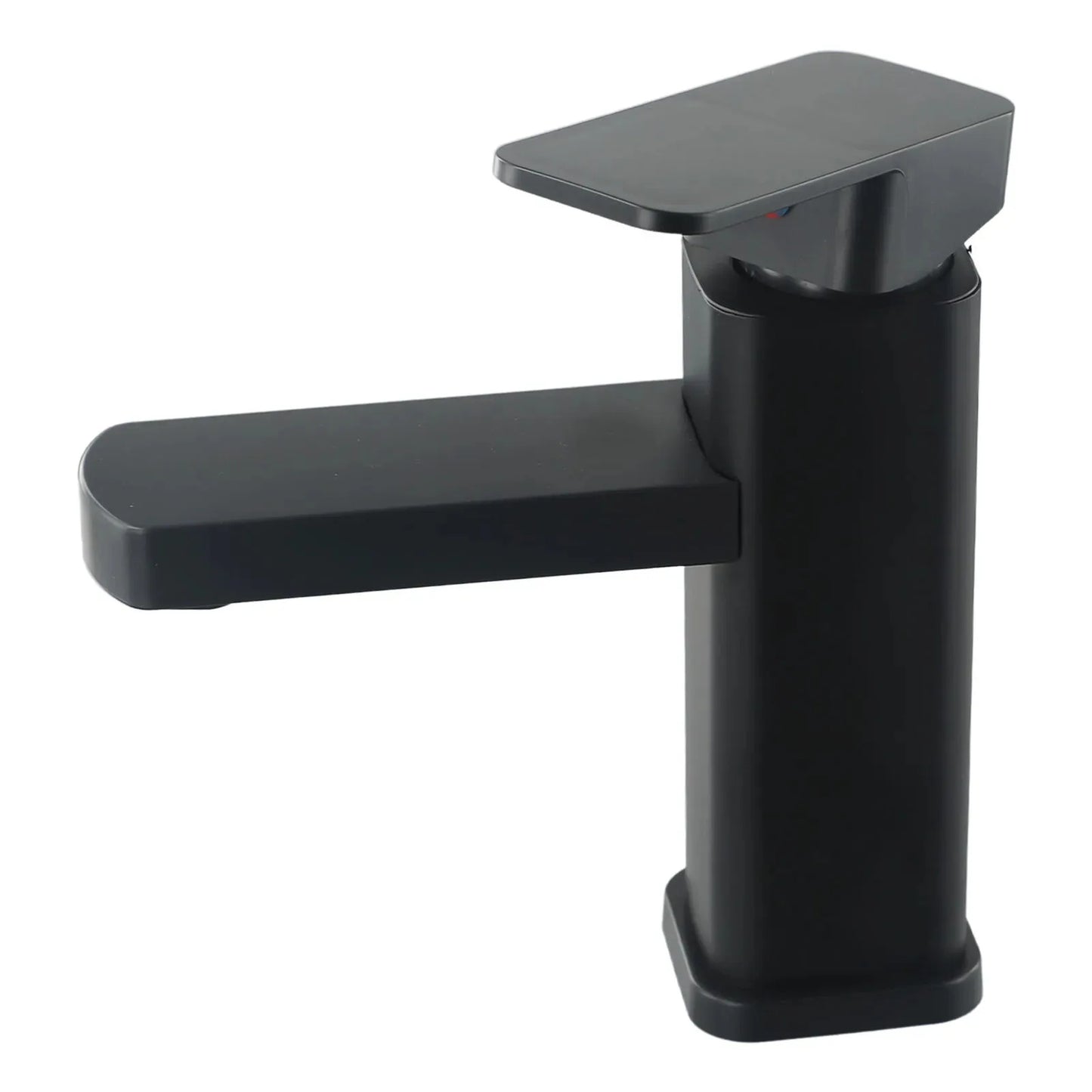 Black Square Mixer Tap for Modern Bathroom