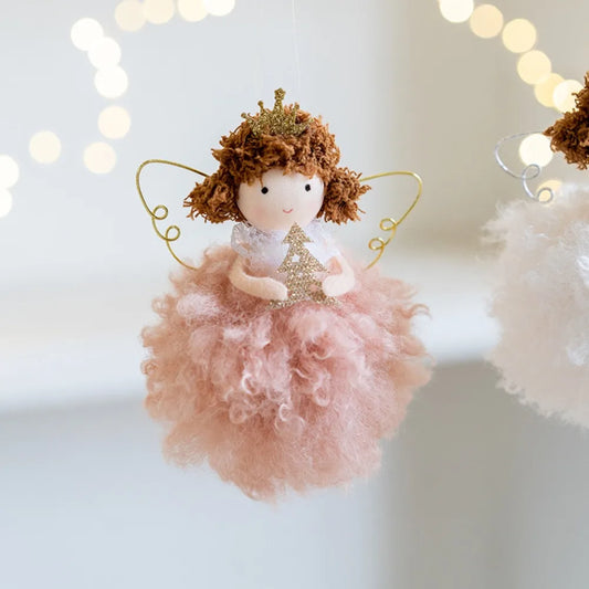 New Year Angel Doll Tree Ornament