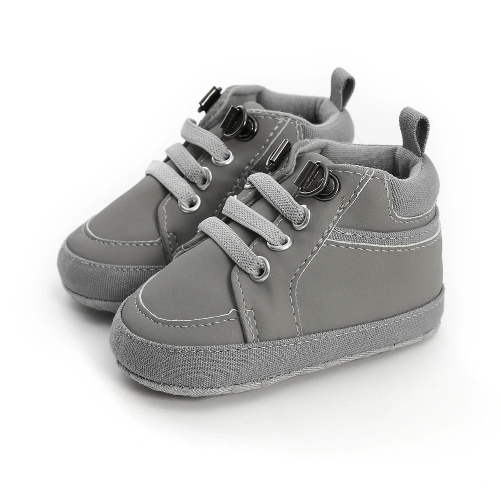 Kidsun Baby Sneakers Soft Sole High-Top