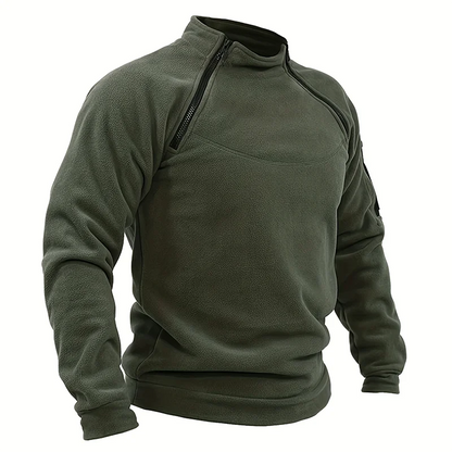 Tactical Fleece Pullover Military Sweatshirt - Windproof