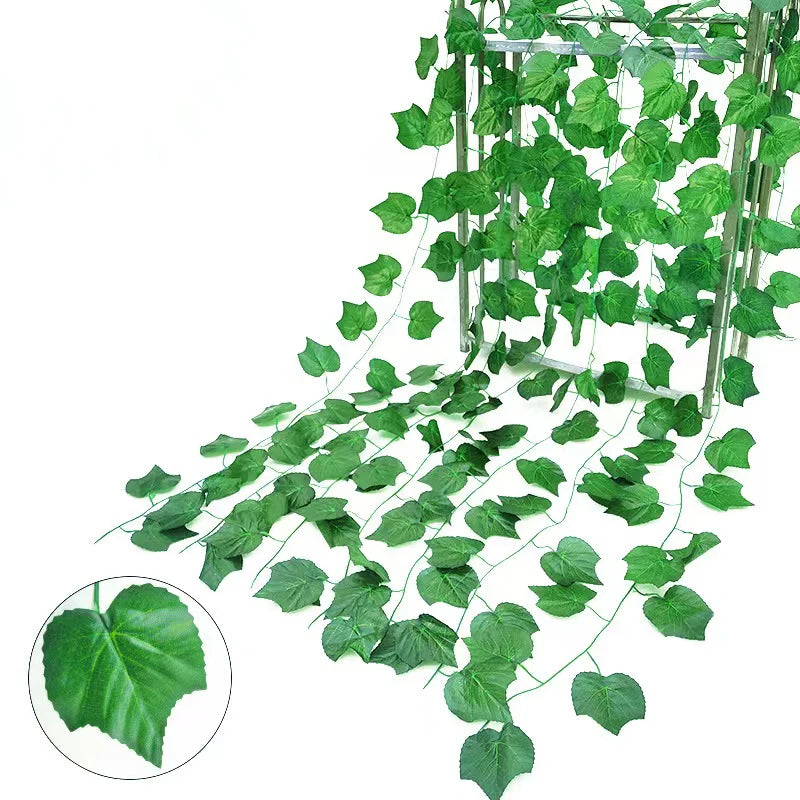 Artificial Green Ivy Vine Hanging Leaf Home Decor
