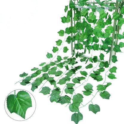 Artificial Green Ivy Vine Hanging Leaf Home Decor