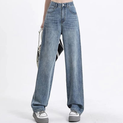 Women's High-Waisted Y2K Jeans