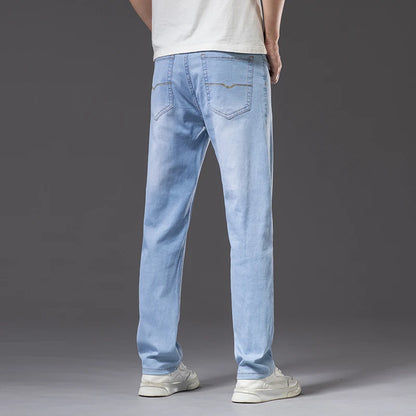 Plus Size Light Blue Stretch Denim Jeans