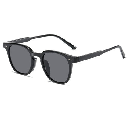 Neue quadratische Vintage-Sonnenbrille – kleine runde Sonnenbrille für Damen und Herren