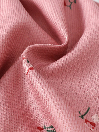 Baby Mädchen Set mit Kleid und Stirnband im Color-Blocking-Stil mit Schleife