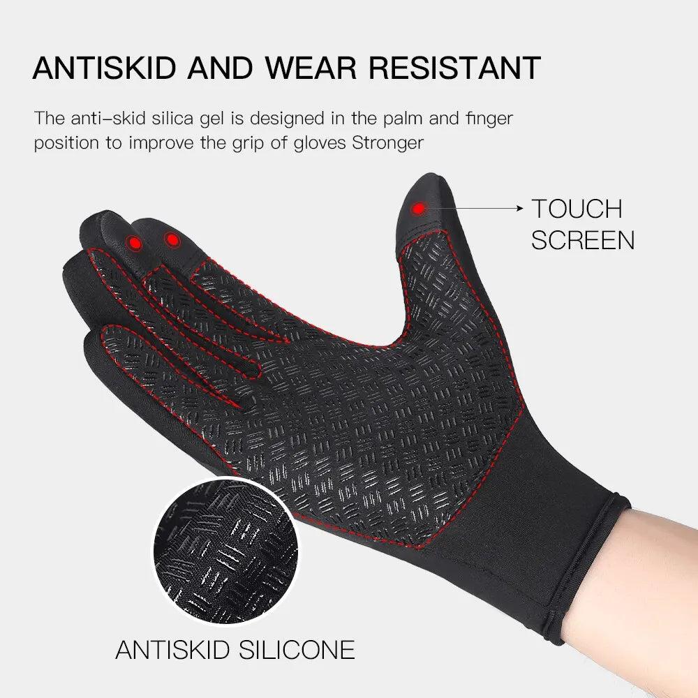 Autumn & Winter Warm Cycling Thermal Gloves – Outdoor Sports