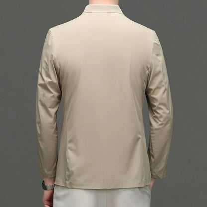 Ultra-Thin Ice Silk Summer Suit Jacket for Men