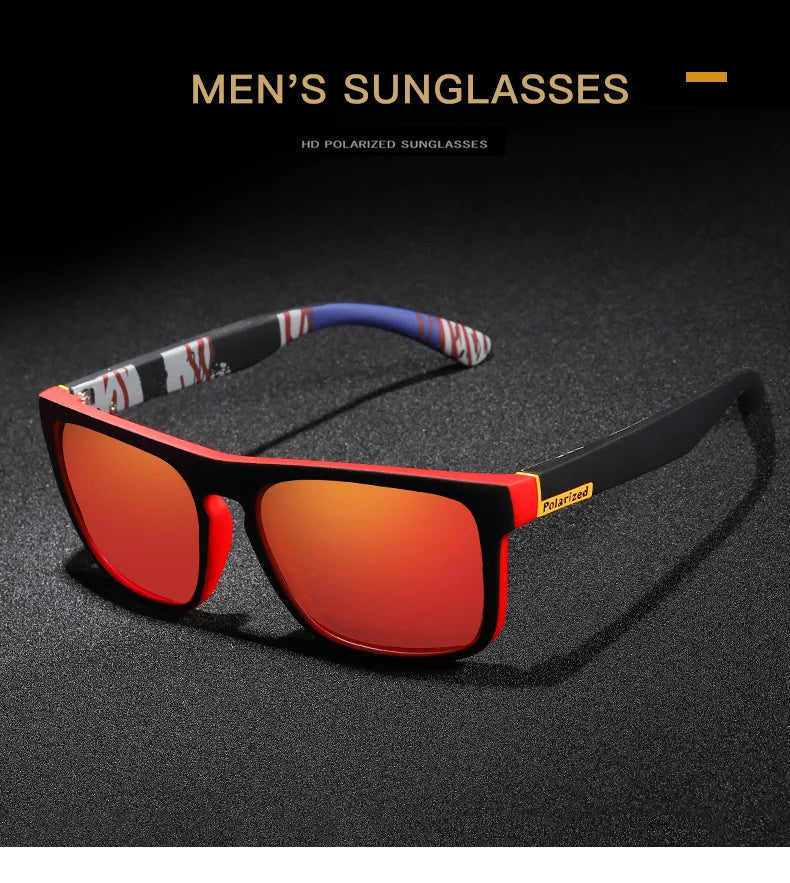 Ultra-Light Rectangular Polarized Photochromic Sunglasses