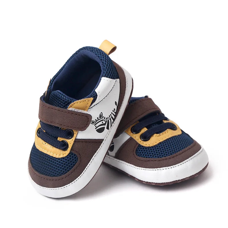 Newborn Boy Shoes Soft Sole Walkers