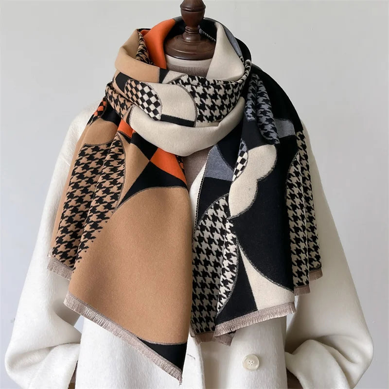 Luxury Cashmere Winter Scarf for Women