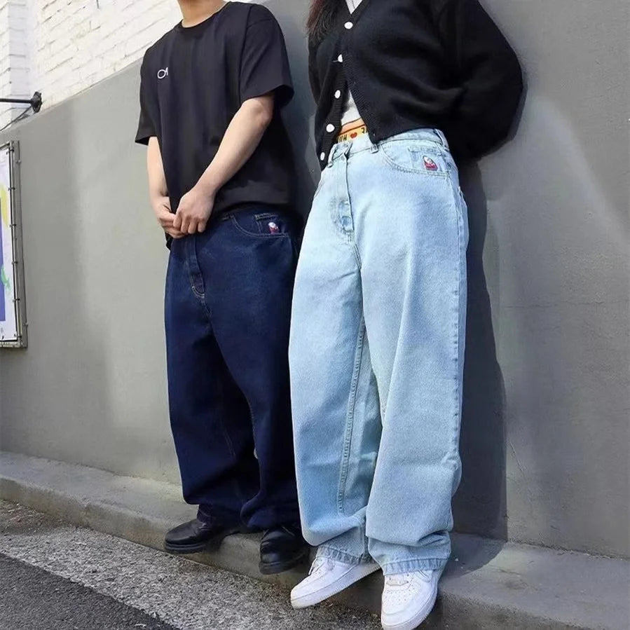 Y2K Baggy Jeans für Damen und Herren