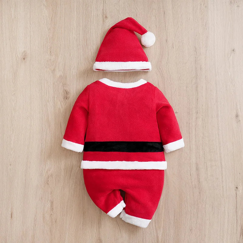 Weihnachtsmann-Baby-Cosplay-Overall