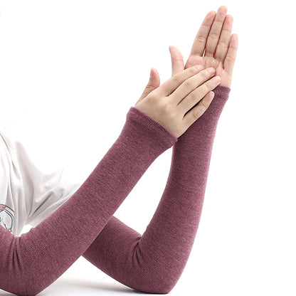 Manches longues en cachemire pour femme