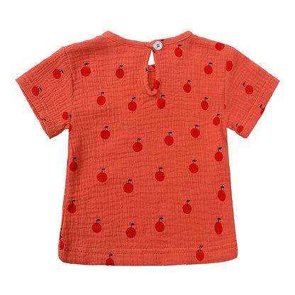 Freizeit-Set aus T-Shirt und Shorts mit Print für Kinder