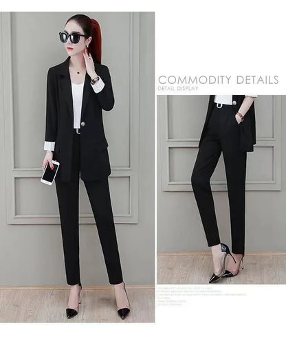 Women's Elegant High-End Feel Small Jacket 2-Piece Set