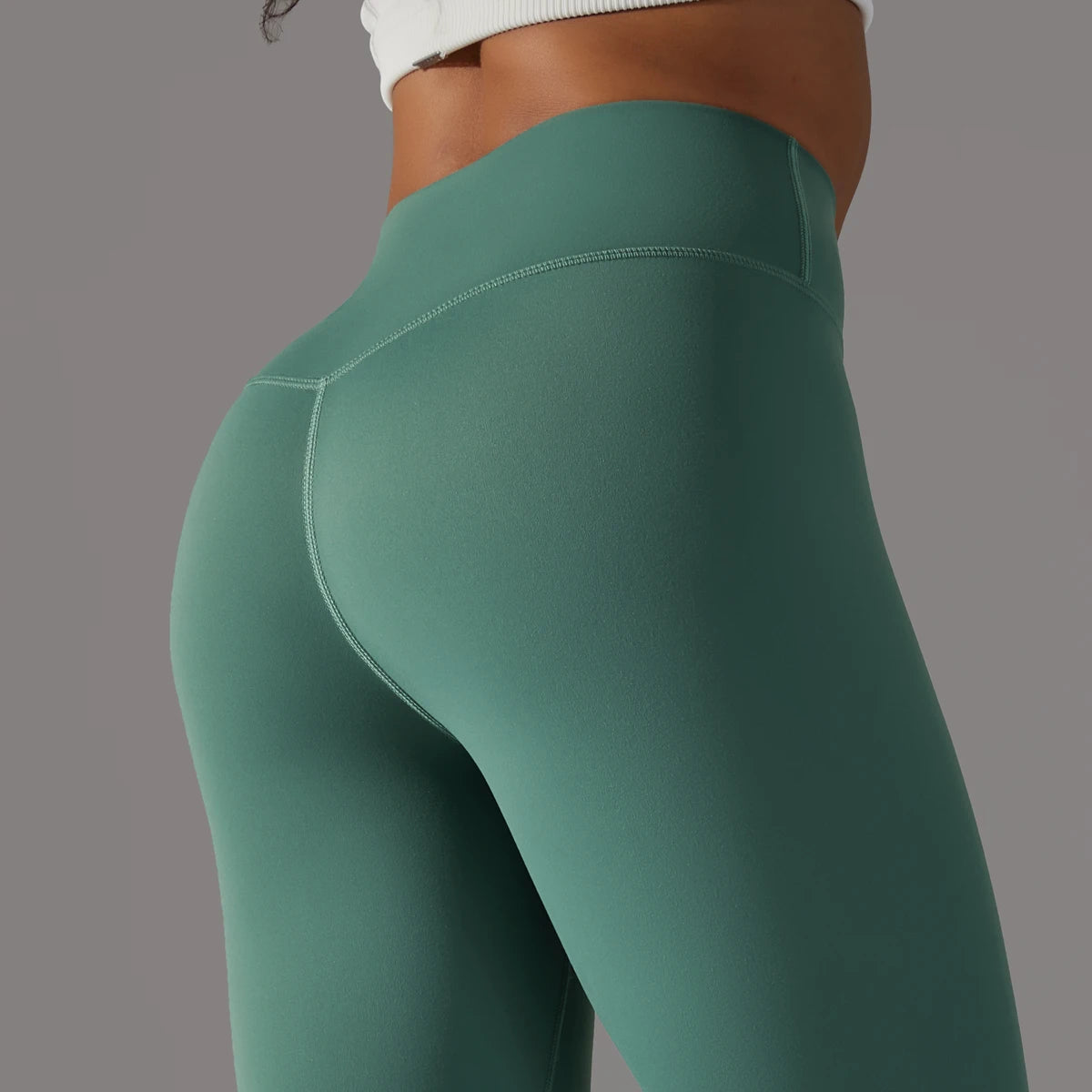 Atmungsaktive Yoga-Leggings für Damensport 