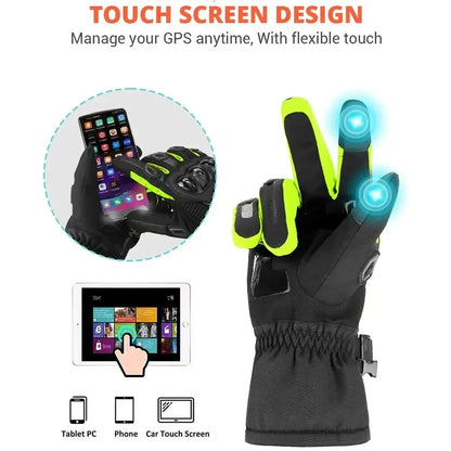 Winter-Motorradhandschuhe – Winddicht