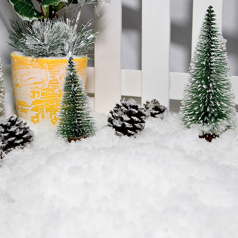 Flauschiger Kunstschnee für Partys