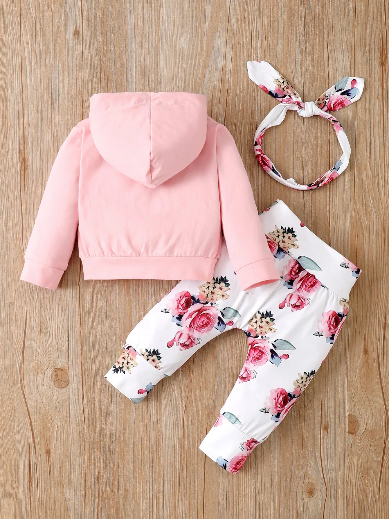 3pcs Autumn & Winter Toddler Girl Outfit