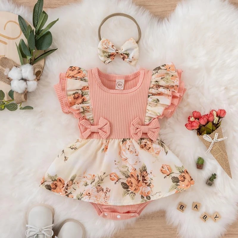 Vêtements d'été pour enfants - Robe d'été pour bébés filles