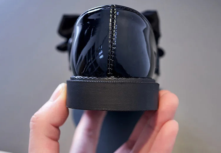 Kid's Bowknot PU Leather Shoes