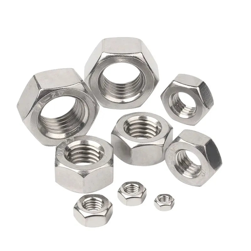 304 Stainless Steel High-Strength Hex Nuts