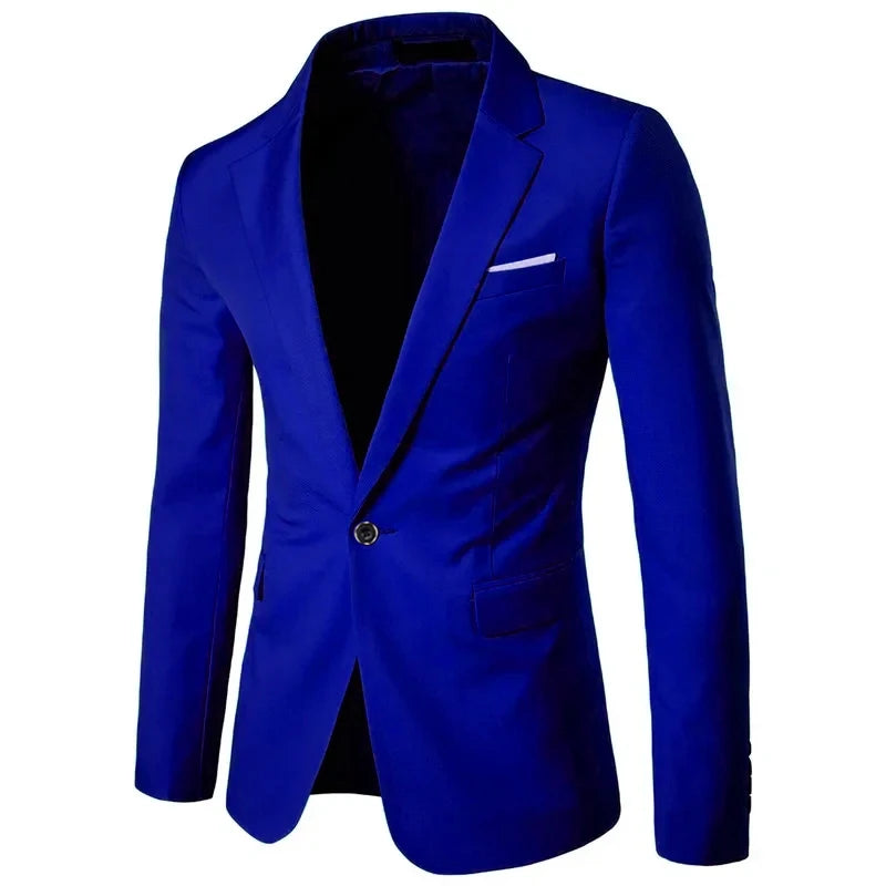 Men's High-Quality Business Suit Blazer - 9 Colors