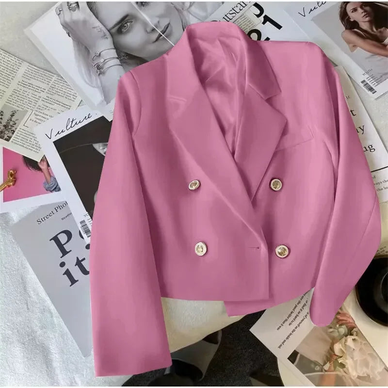 Blazers courts élégants pour femmes - Styles printemps et automne