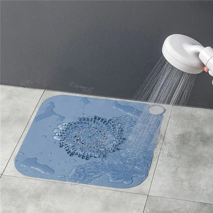Silicone Hair Catcher and Drain Cover for Shower and Sink