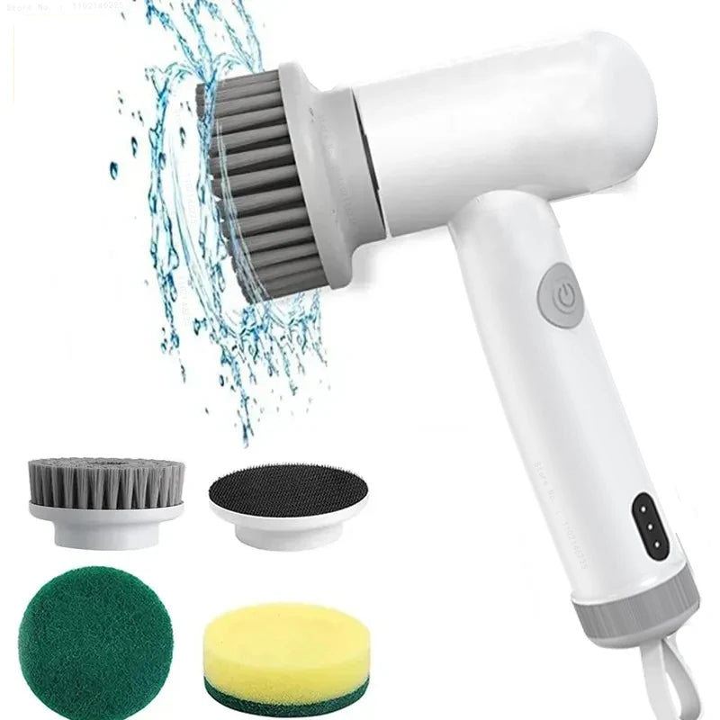 Nouveau Brosse de cuisine électrique sans fil pour la vaisselle,